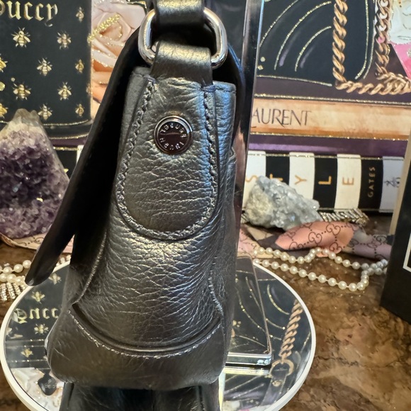 Henri Bendel Metallic Studded Flap Crossbody NWT - Picture 6 of 13